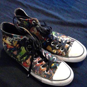 DC Comics high top shoes